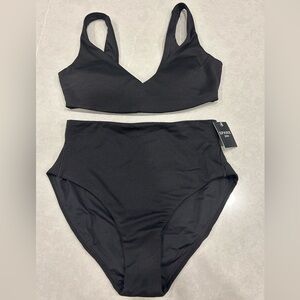 Brand new with tags Spanx black two piece bikini